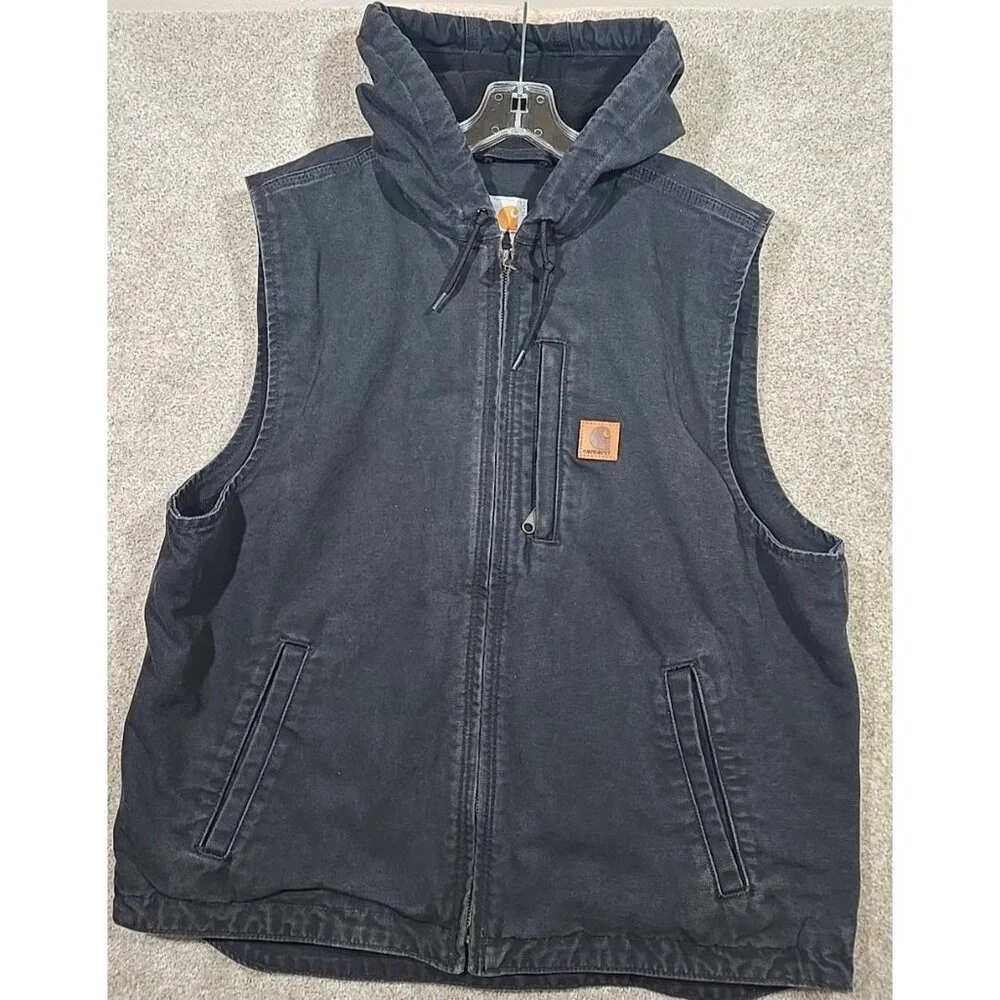 Carhartt | Jackets & Coats | Carhartt Full Zip Fleece Lined Hooded